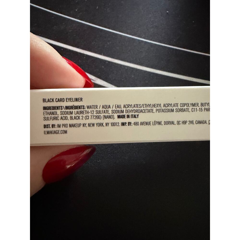NIB Il Makiage blackcard waterproof liquid eyeliner - Picture 2 of 2